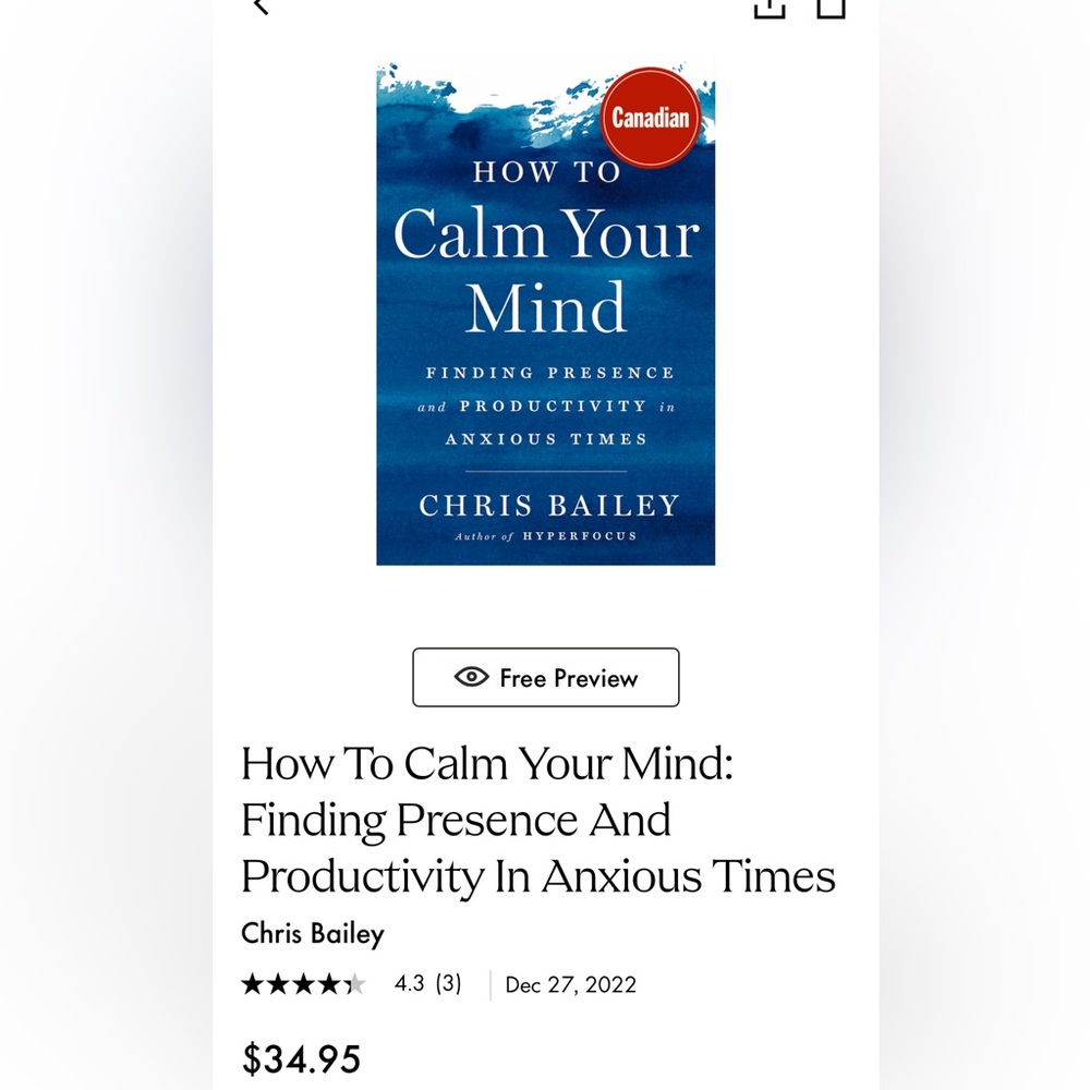 HOW TO CALM YOUR MIND